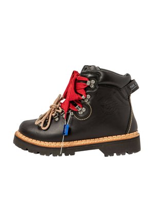 AIR ALPINE - Lace-up ankle boots - black