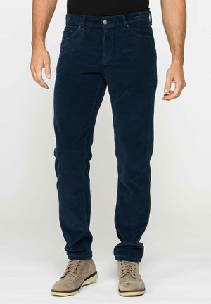 Pantaloni - blu cielo scuro strisce