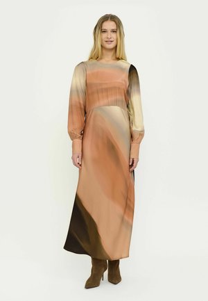 CASSANDRA MIDI - Dienas kleita - sunrise print
