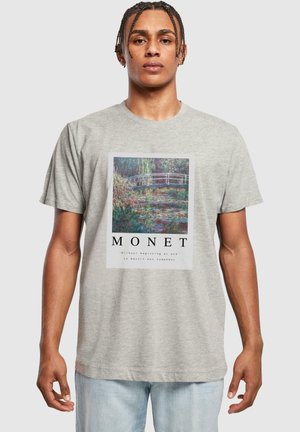 Merchcode APOH - MONET - T-shirts med print - heather grey