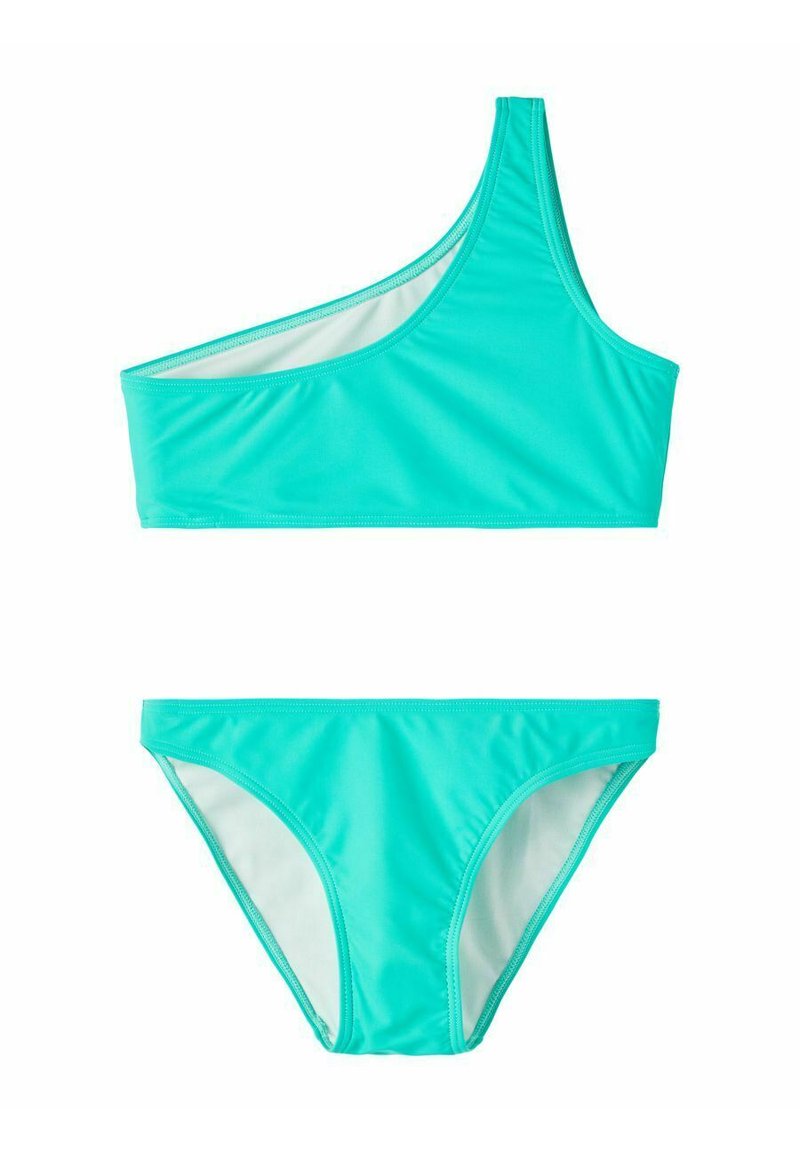 LMTD ONE SHOULDER Bikini water garden/grün Zalando.at