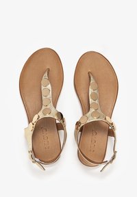 Inuovo Sandales tongs - gold-coloured