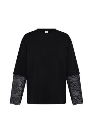 ICHI, IHKAIWA LS - T-shirt à manches longues - black