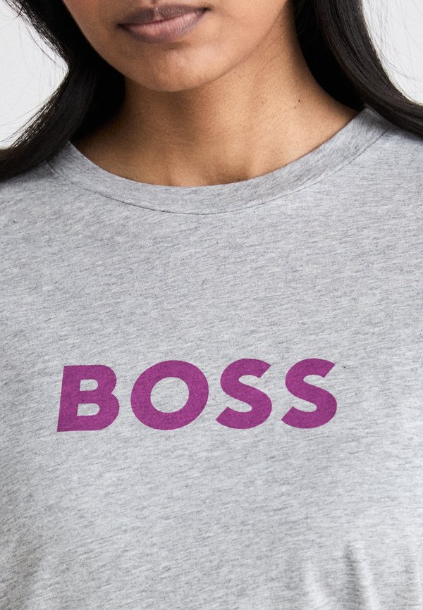 ELOGO - Print T-shirt - silver2