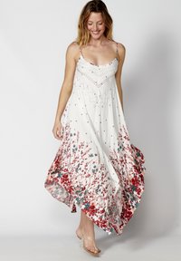 Koroshi SUMMER HIGH  - Maxi ruha - blanco   white