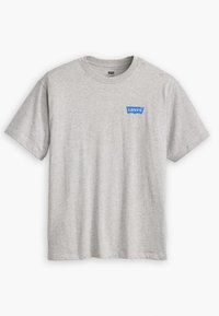 VINTAGE FIT GRAPHIC TEE - Nyomott mintás póló - mottled grey