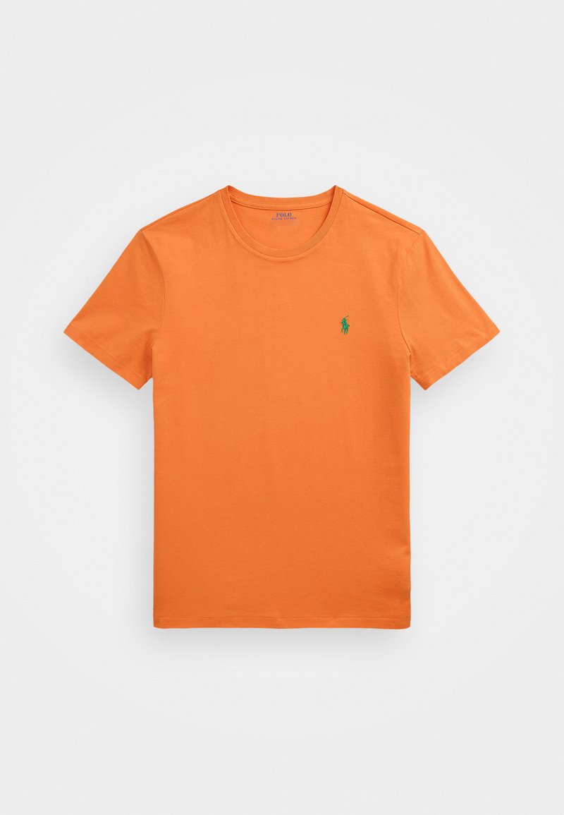 Polo Ralph Lauren CUSTOM SLIM FIT JERSEY CREWNECK T-SHIRT - Základné tričko - bedford orange