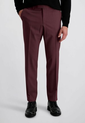 Anzughose - bordeaux
