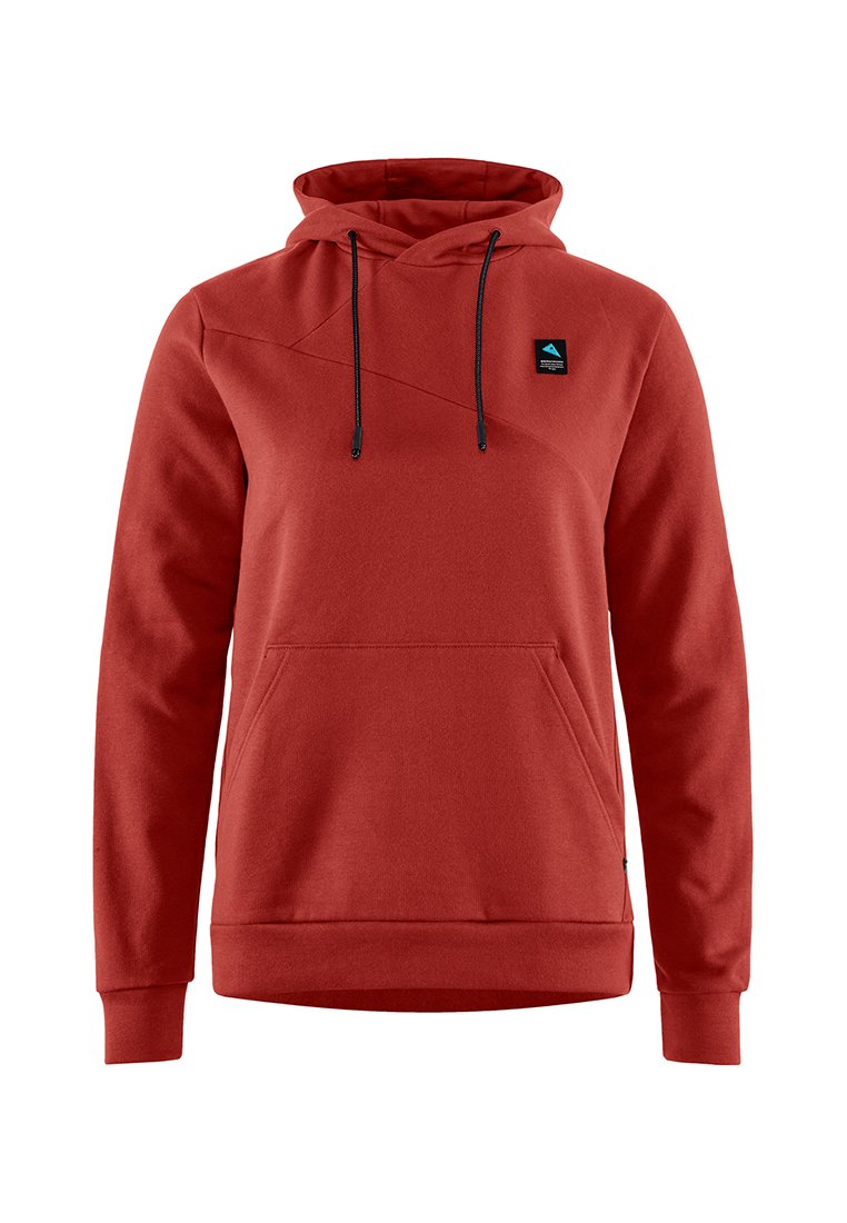 Klättermusen Hoodie donkerrood