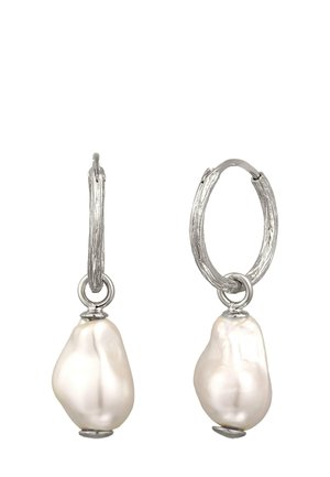 MUSCHELKERNPERLEN BAROCK  - Ohrringe - silver-coloured