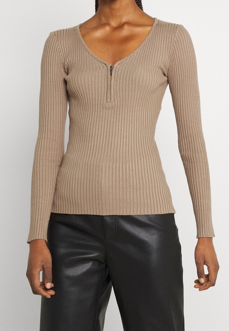 Morgan Strickpullover - camel