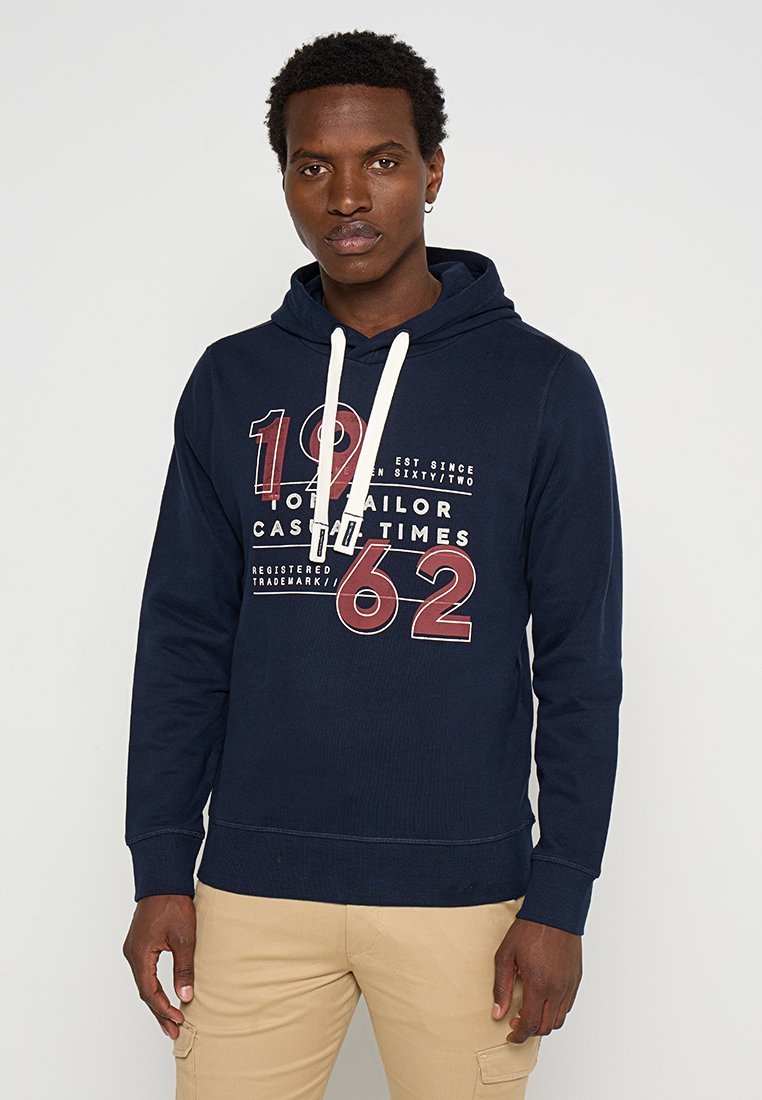 Tom Tailor Hoodie donkerblauw