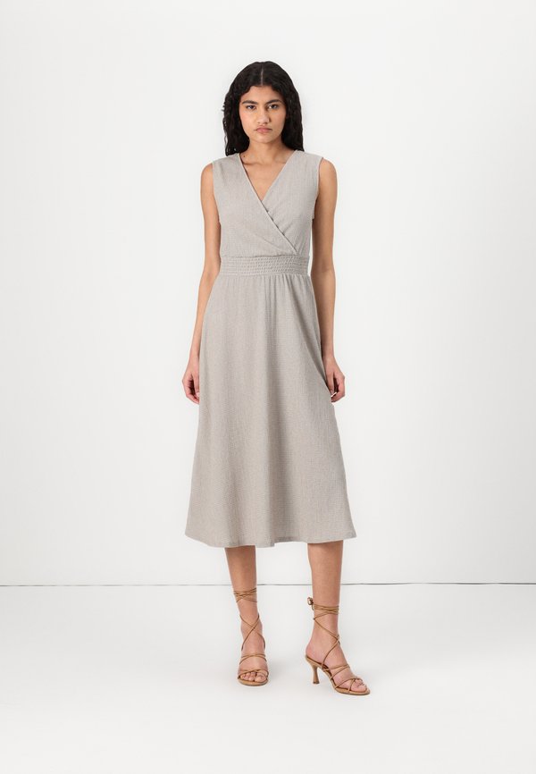 ONLAGNES WRAP DRESS - Jersey dress - feather gray
