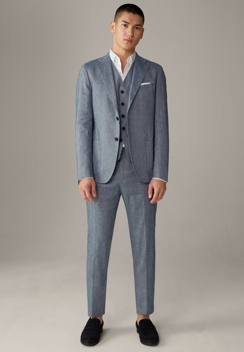 Herren Leichte Jacken | Strellson GAWIN Weste hellblau gestreift/hellblau - VD05312 Herren Leichte Jacken | Strellson GAWIN Weste hellblau gestreift/hellblau - VD05312
