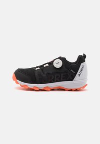 Adidas Terrex - TERREX AGRAVIC BOA RAIN.RDY TRAIL UNISEX - Hiking shoes - core black/crystal white/impact orange Thumbnail Image 1