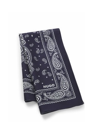 HUGO HUGO BANDANA CM 60X60 - Tørklæde - open blue thirtyeight