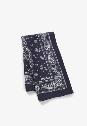 HUGO HUGO BANDANA CM 60X60 - Tørklæde - open blue thirtyeight