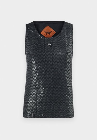 MCM SEQUINS TANK  - Top - black