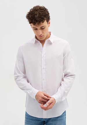 Terranova, CAMICIA TINTA UNITA - Camicia - bianco ottico