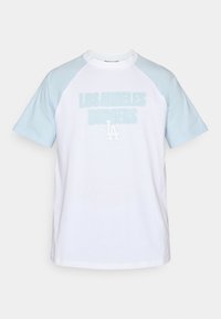 MLB LOS ANGELES DODGERS  RAGLAN TEE - Club wear - white