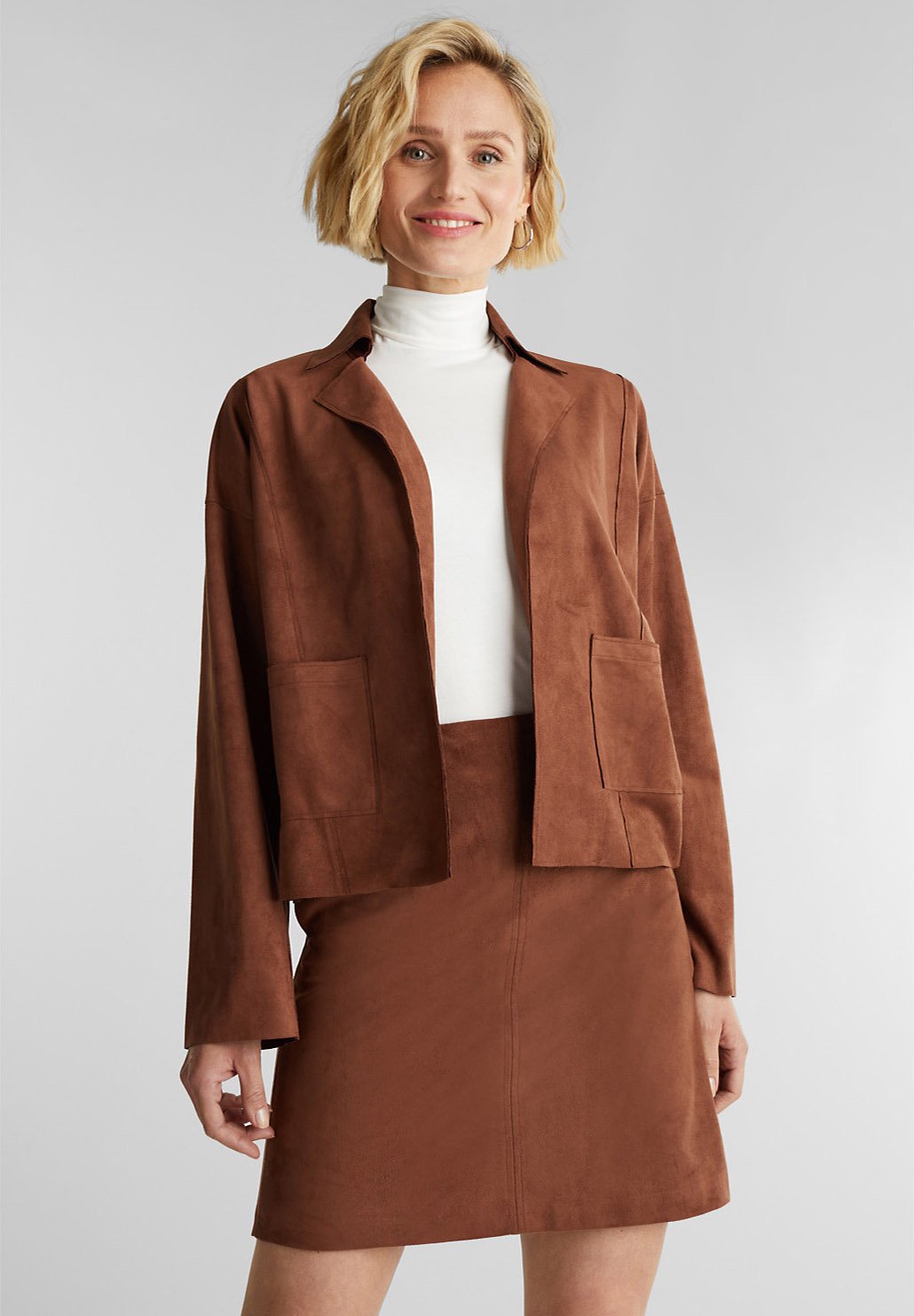 Esprit Jacka i konstläder brown Zalando.se Esprit Jacka i konstläder brown Zalando.se