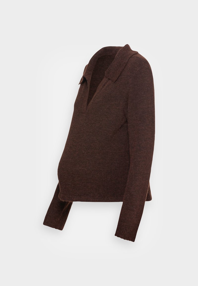 Pieces Maternity Trui bruin Pieces Maternity Trui bruin