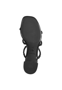 Tamaris Pantofle na podpatku - black