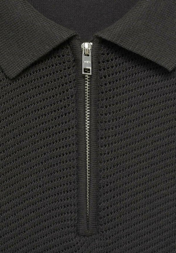 Polo shirt - charcoal2