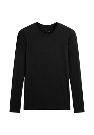OYSHO, SEAMLESS BASE LAYERS T-SHIRT - Caraco - black