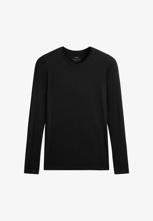 OYSHO, SEAMLESS BASE LAYERS T-SHIRT - Caraco - black