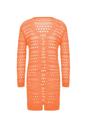 CO-BRANDED WITH EBEEZA - Cardigan - orange