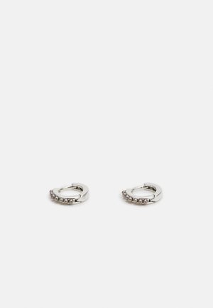 RESORT HOOP EARRINGS - Brincos - silver-coloured