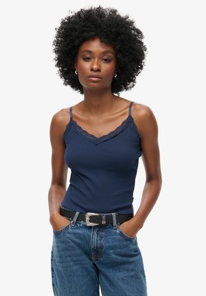 Superdry & Co ESSENTIAL - Top - richest navy