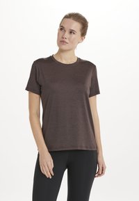 Endurance MAJE - T-shirt till träning - black bean