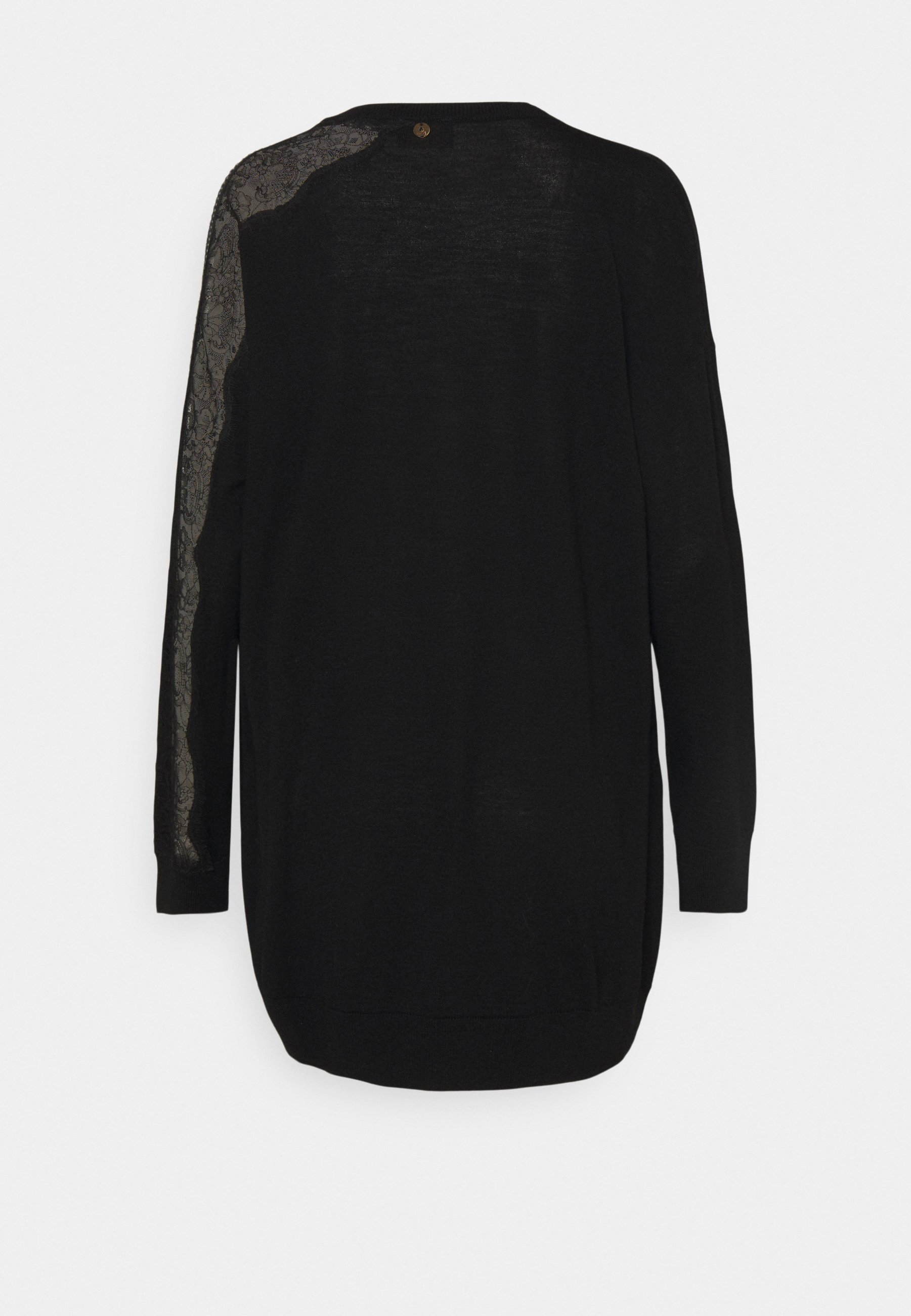 LIU JO MAGLIA APERTA MAXI CARDIGAN - Kardiganas - nero/juoda - Zalando.lt