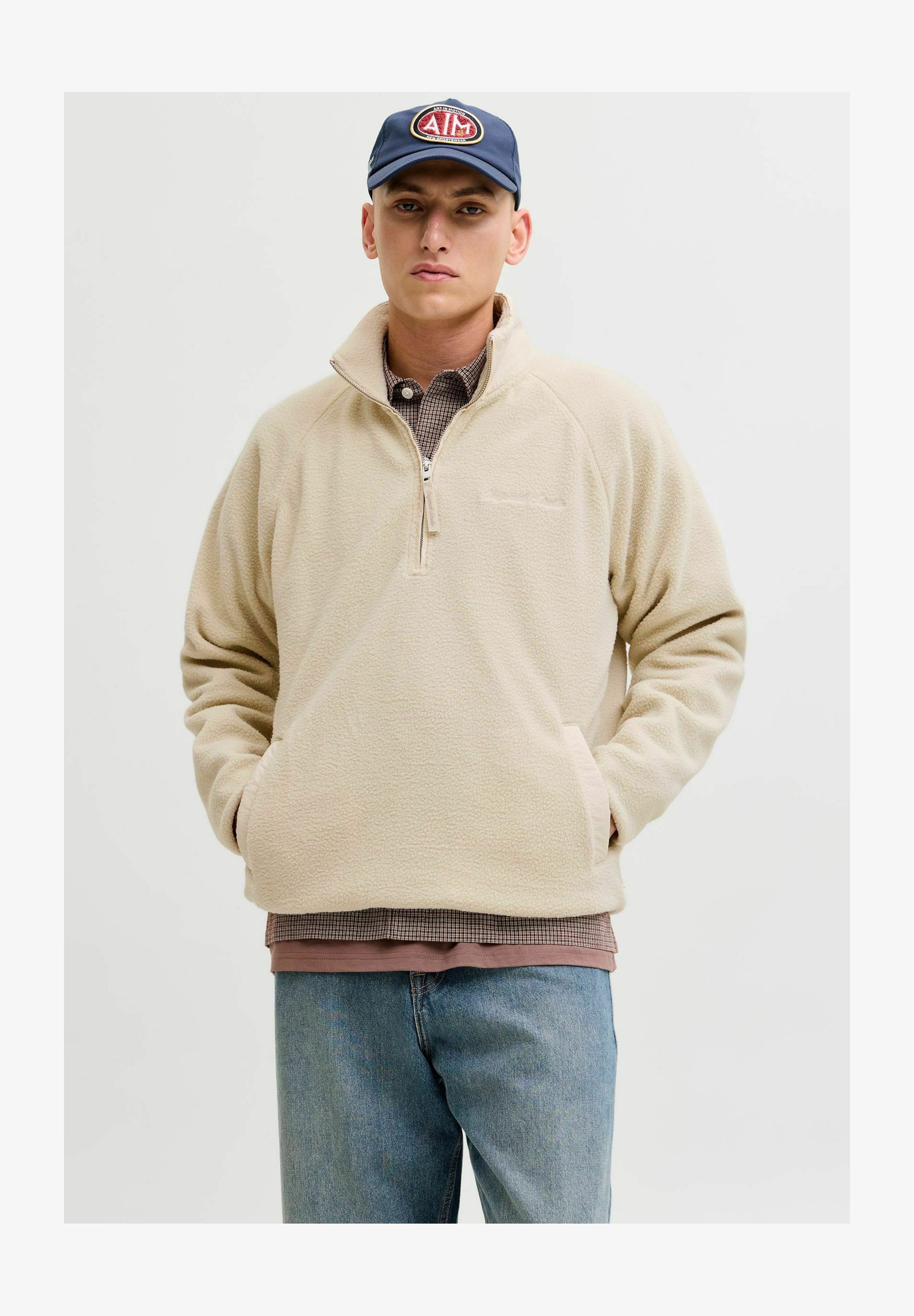 ADRO Felpa Con Cappuccio Uomo In Pile 100% Cotone – Colore Mostarda – Vestibilità Dritta, Calda E Morbida