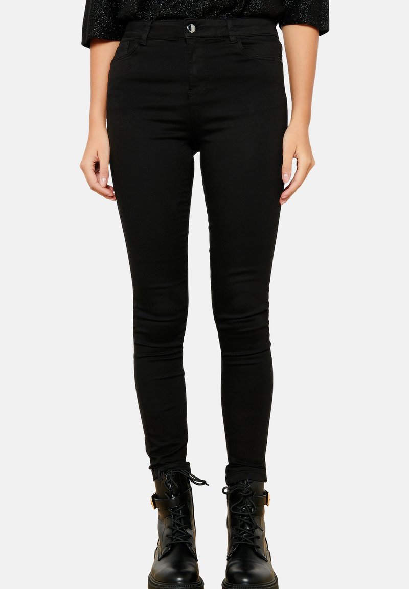 LolaLiza WITH PUSH-UP - Slimfit džínsy - black