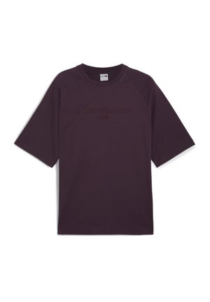T-Shirt print - midnight plum