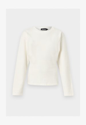EB Denim, LONG SLEEVE TEE - Μπλούζα με μακριά μανίκια - milk