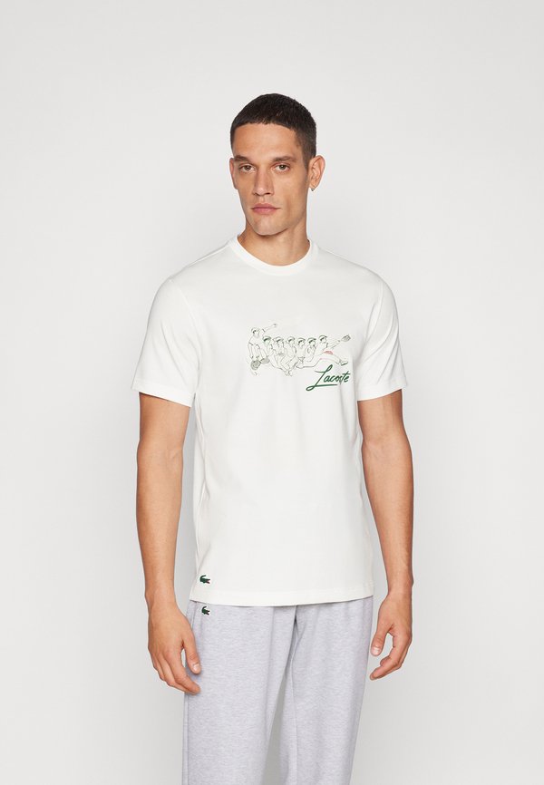 SHIRT HERITAGE - Sports T-shirt - flour