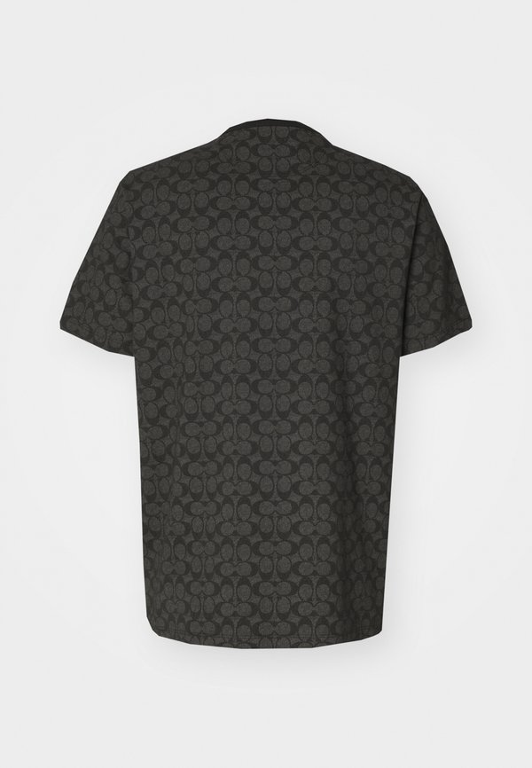 NEW ESSENTIAL - Print T-shirt - charcoal2