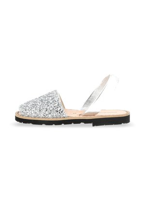AVARCA PAILLETTES - Sandalen - silver