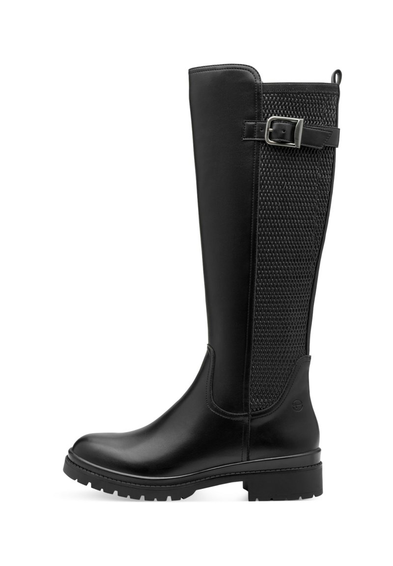 Tamaris Platåstövlar - black
