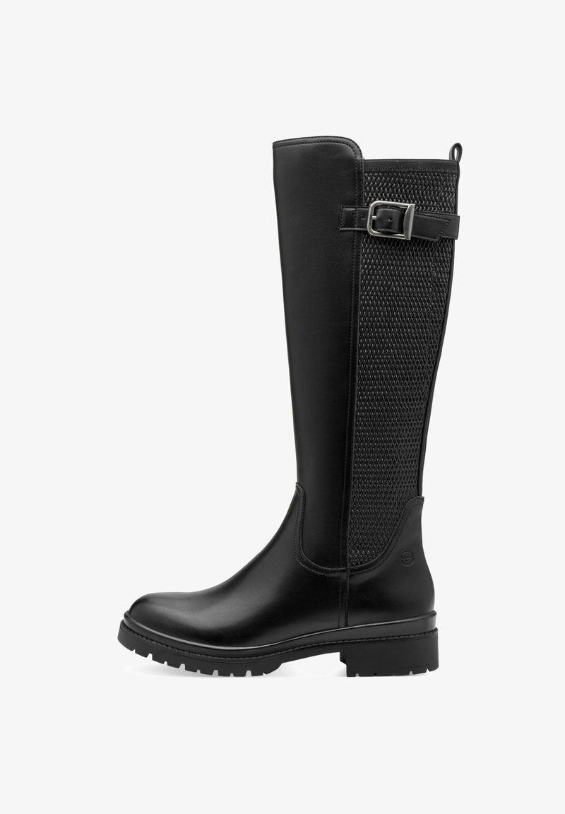 Tamaris Čižmy na platforme - black