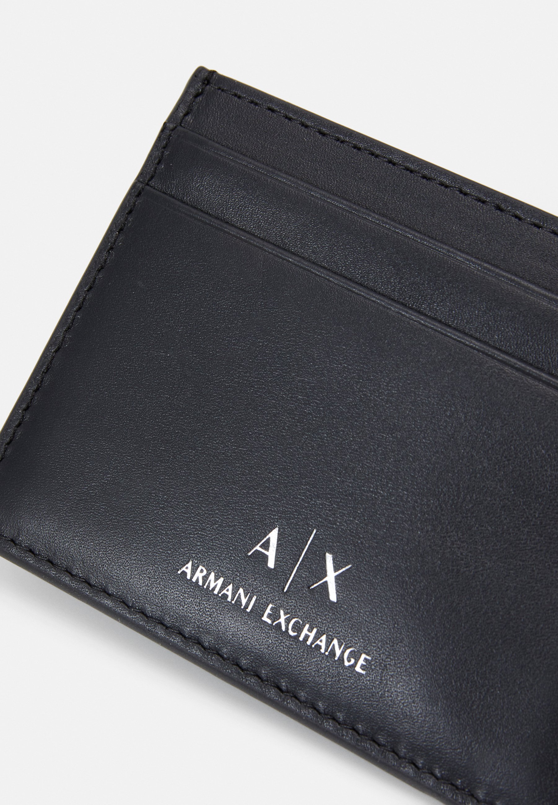 Armani Exchange PORTA CARTE CREDITO UNISEX - Portafoglio - nero/black/nero  - Zalando