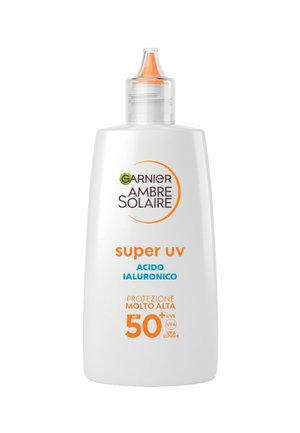 AMBRE SOLAIRE SUPER UV FLUIDO IDRATANTE ACIDO IALURONICO SPF50+ - Crema solare - spf