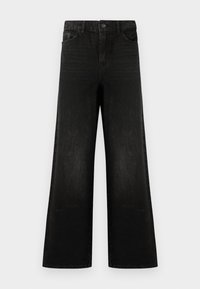 JDYCARINA WIDE JEANS - Široke nogavice - black denim