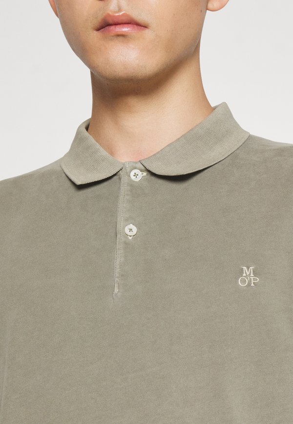 LONG SLEEVE COLLAR EMBROIDERY - Long sleeved top - olive3