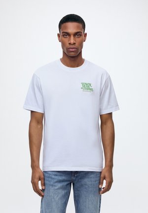 Edwin, RARE SPINS T-SHIRT - Тениска с щампа - white