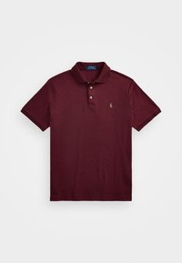 CUSTOM SLIM FIT SOFT COTTON POLO SHIRT - Polotričko - spring wine heather